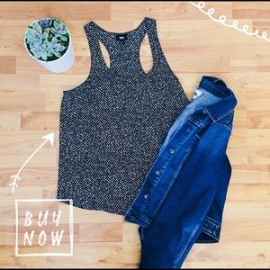 Mossimo- Printed Racerback Tank